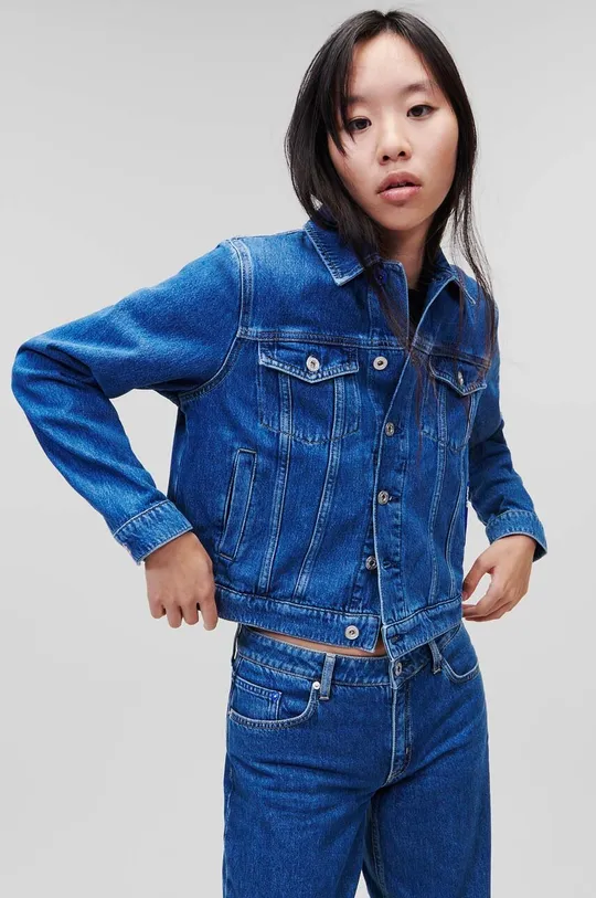 Τζιν μπουφάν Karl Lagerfeld Jeans  100% Οργανικό βαμβάκι