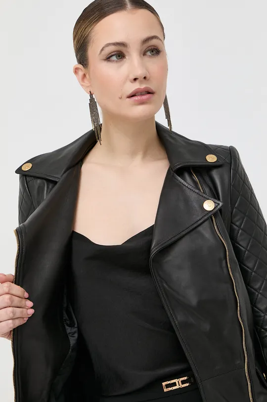 Δερμάτινο jacket Elisabetta Franchi