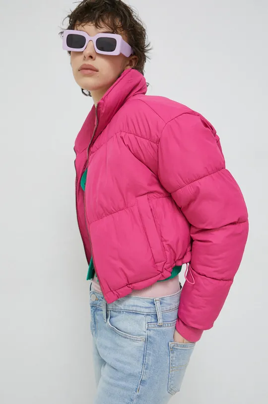 rózsaszín Hollister Co. rövid kabát Női