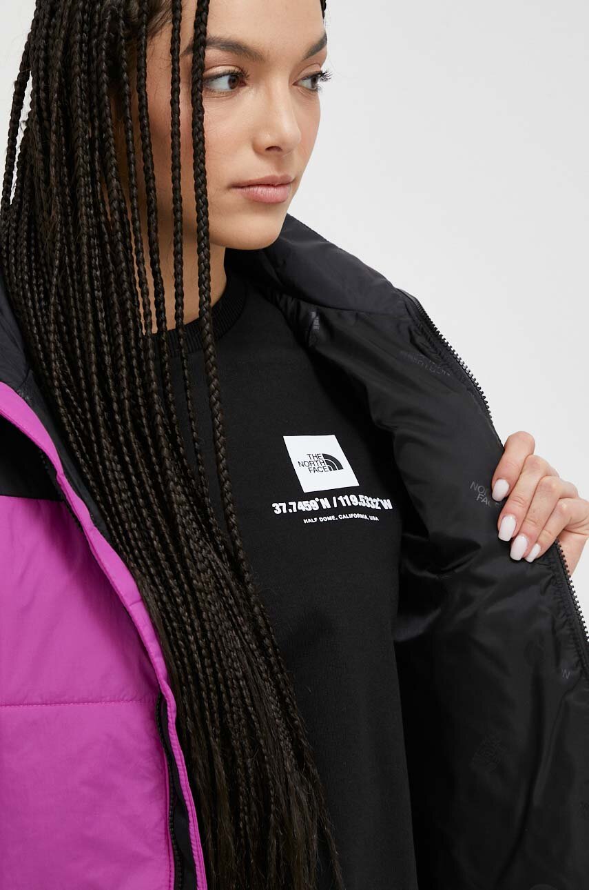 Куртка The North Face жіноча колір фіолетовий перехідна | ANSWEAR.ua
