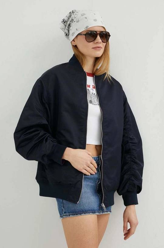 sötétkék Levi's bomber dzseki Női