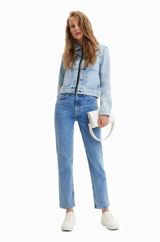 Jeans jakna Desigual  100 % Bombaž
