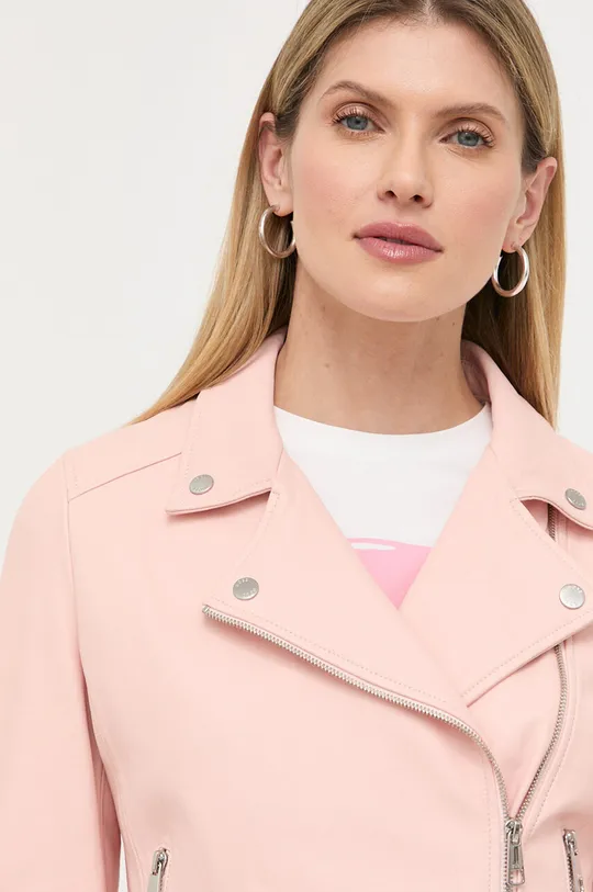 ροζ Δερμάτινο jacket BOSS