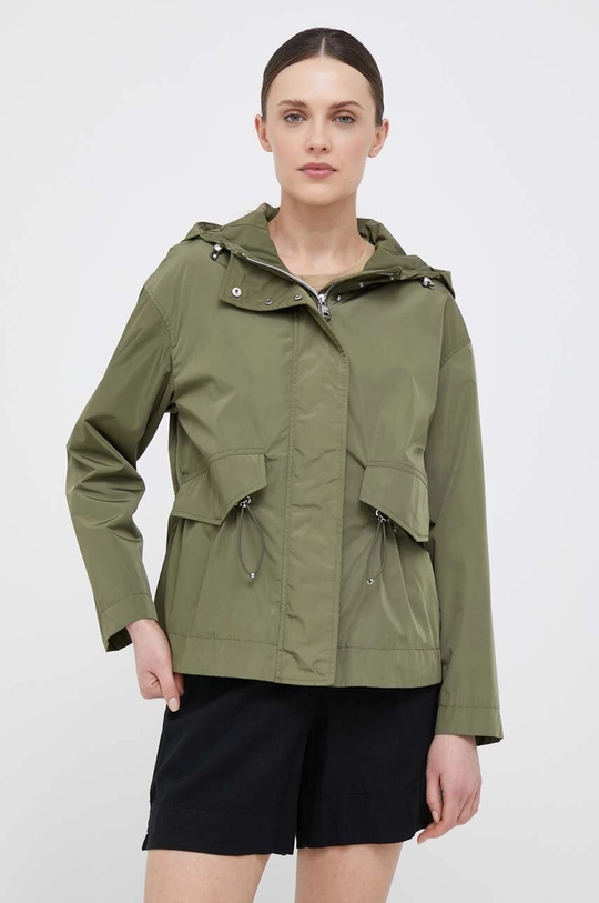 zielony Geox parka Damski