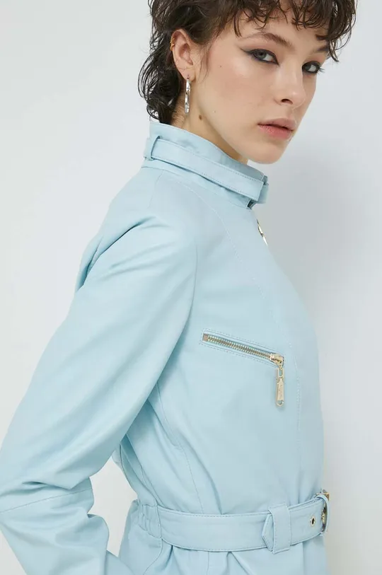 μπλε Δερμάτινο jacket Blugirl Blumarine