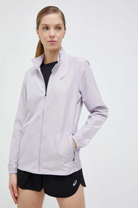фиолетовой Куртка для бега Asics Core Женский
