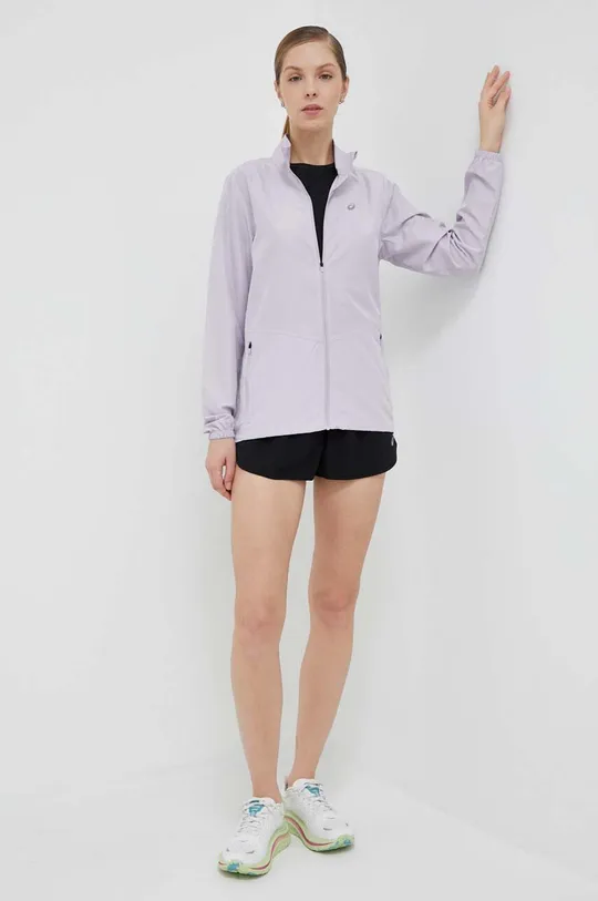 Куртка для бега Asics Core фиолетовой