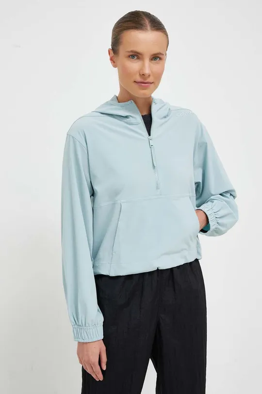 kék Calvin Klein Performance edzős pulóver Essentials Női