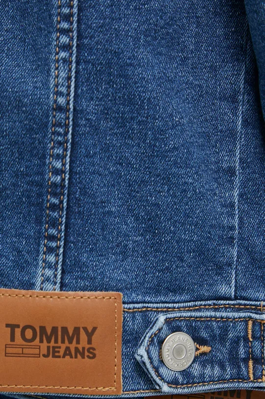niebieski Tommy Jeans kurtka jeansowa