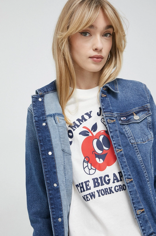 Τζιν μπουφάν Tommy Jeans Γυναικεία