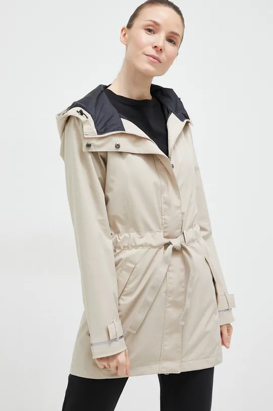 beige Columbia giacca parka  Here and There Donna