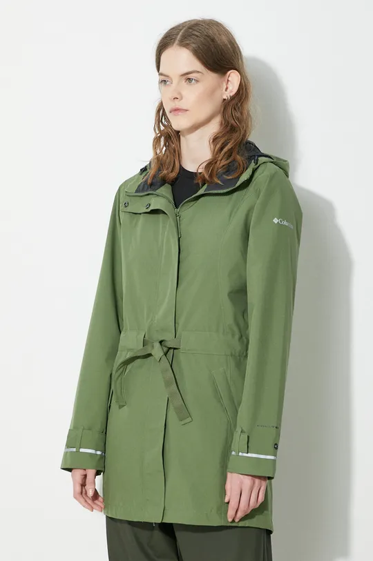 zielony Columbia parka Here and There