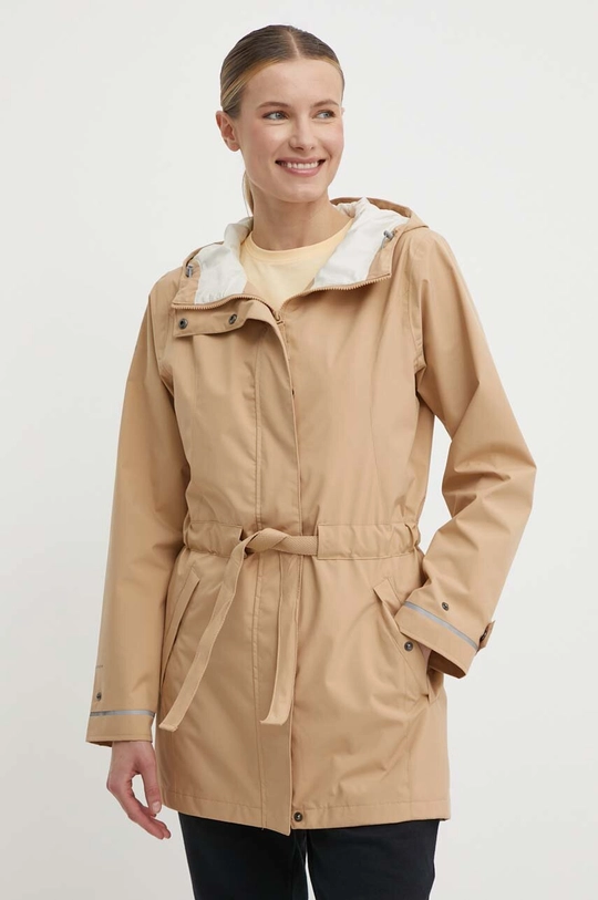 beige Columbia giacca parka  Here and There Donna