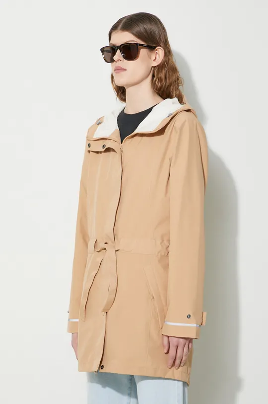 beige Columbia giacca parka  Here and There