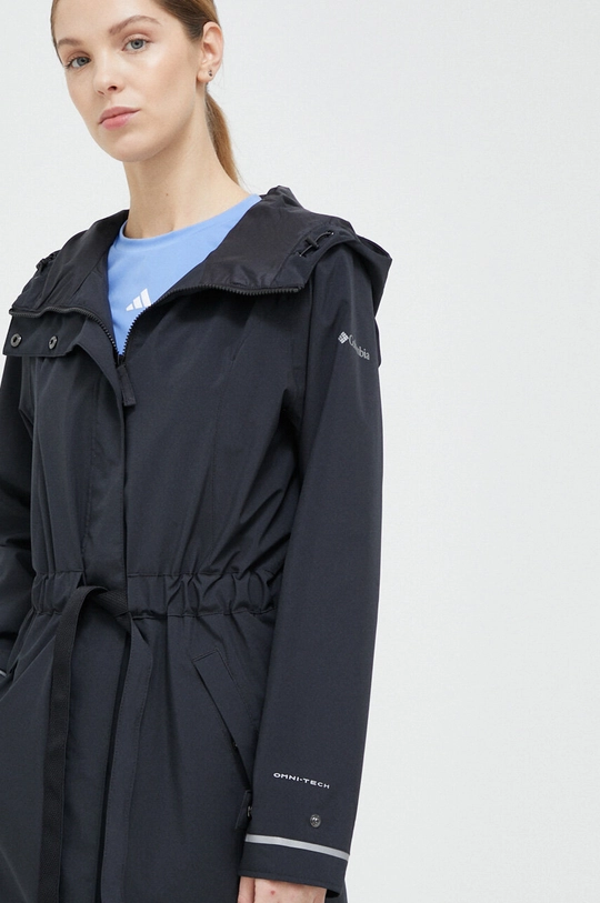 fekete Columbia parka