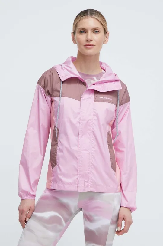 рожевий Куртка Columbia Жіночий