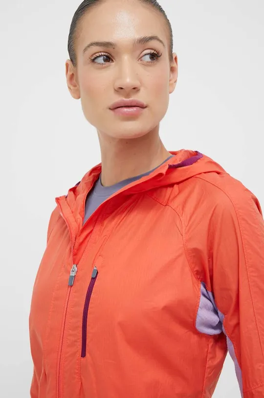arancione Icebreaker giacca antivento Shell+