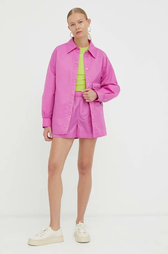 Lovechild rövid kabát rózsaszín