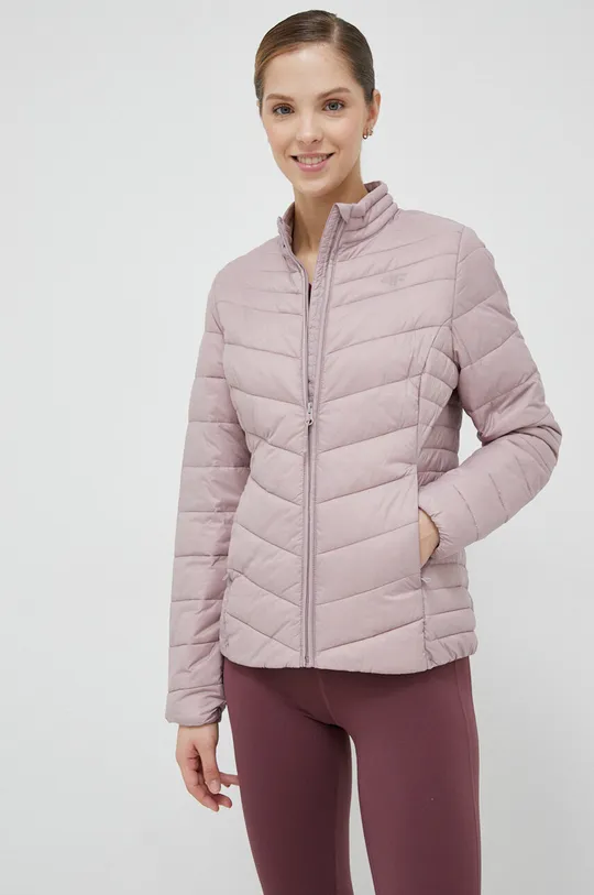 4F rövid kabát rózsaszín