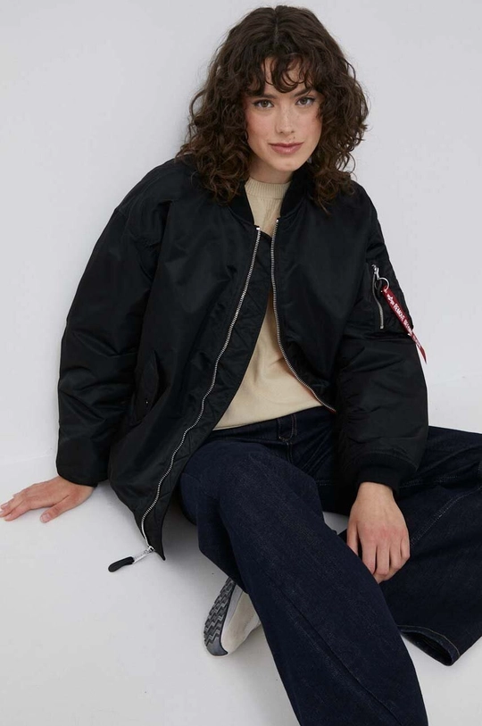 černá Bomber bunda Alpha Industries MA-1 CORE WMN Dámský