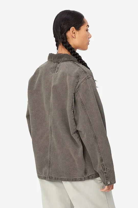 Bavlněná džínová bunda Carhartt WIP Michigan Coat  100 % Organická bavlna