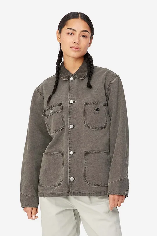 Carhartt WIP kurtka jeansowa bawełniana Michigan Coat