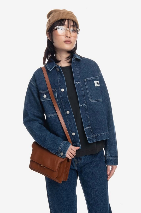 blue Carhartt WIP cotton denim jacket Women’s