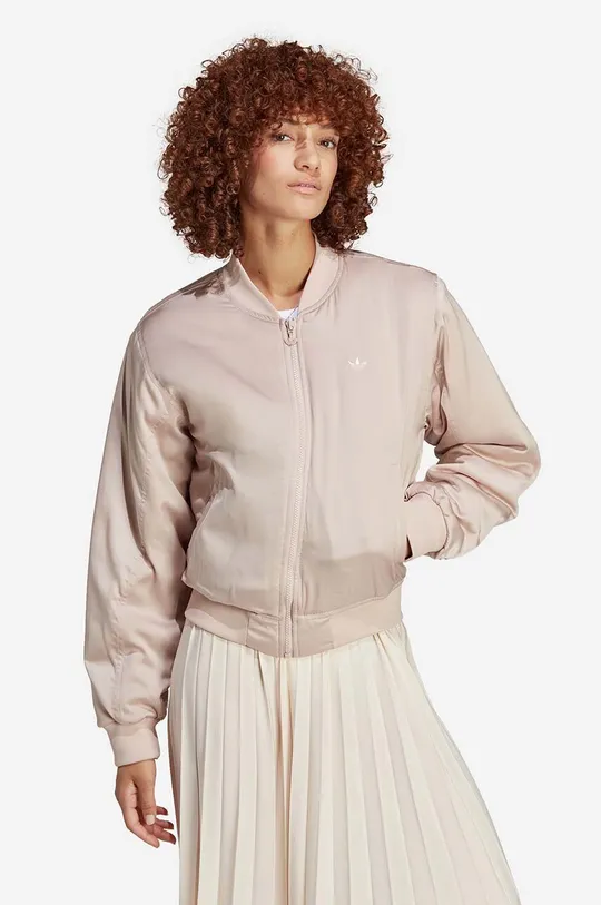 Bomber bunda adidas Originals přechodné žlutá HA7156