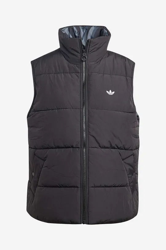 μαύρο Γιλέκο δύο όψεων adidas Originals Reversible Vest