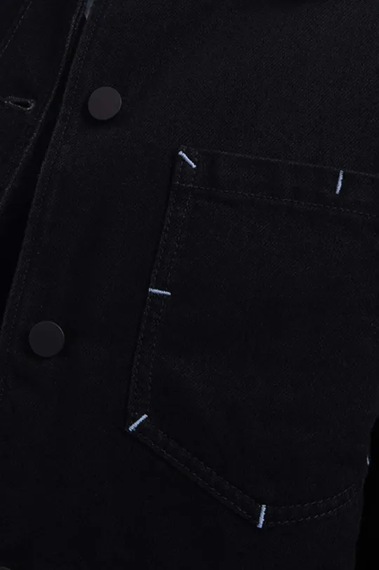nero MCQ giacca di jeans Denim Overshirt