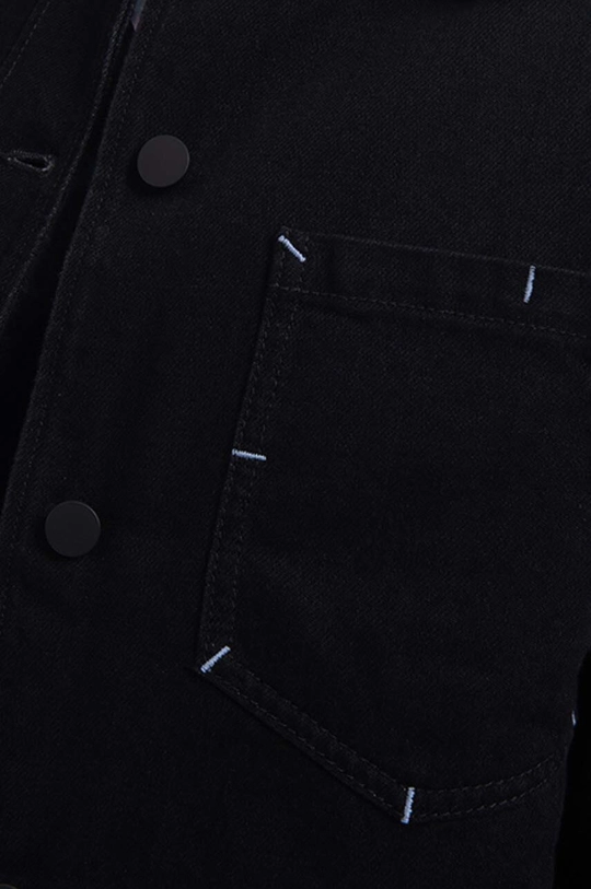 černá Džínová bunda MCQ Denim Overshirt