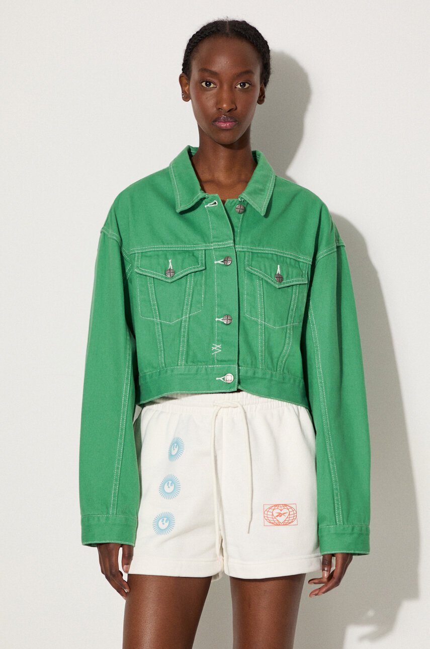 KSUBI kurtka jeansowa Cropped