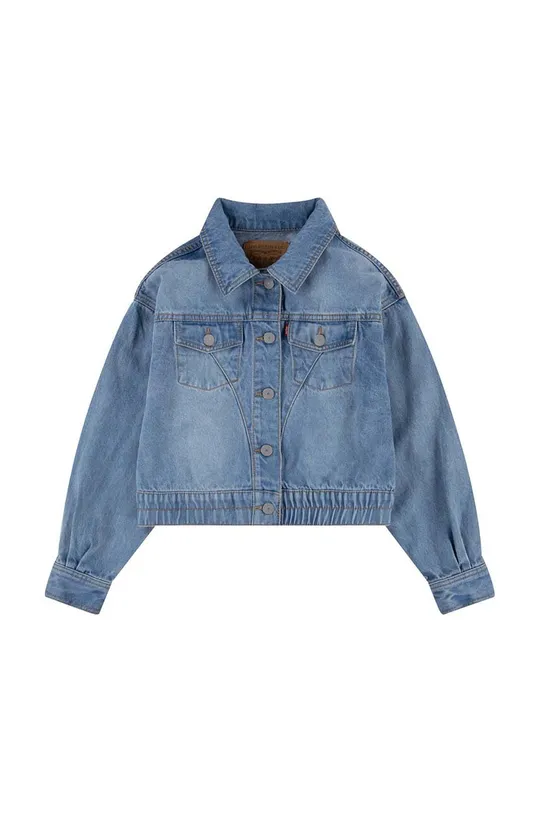 голубой Детская джинсовая куртка Levi's Для девочек