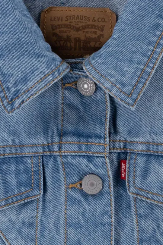 Otroška jeans jakna Levi's  100 % Bombaž