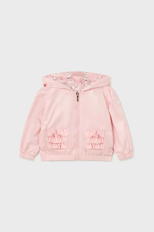 rózsaszín Mayoral kétoldalas baba kabát Lány