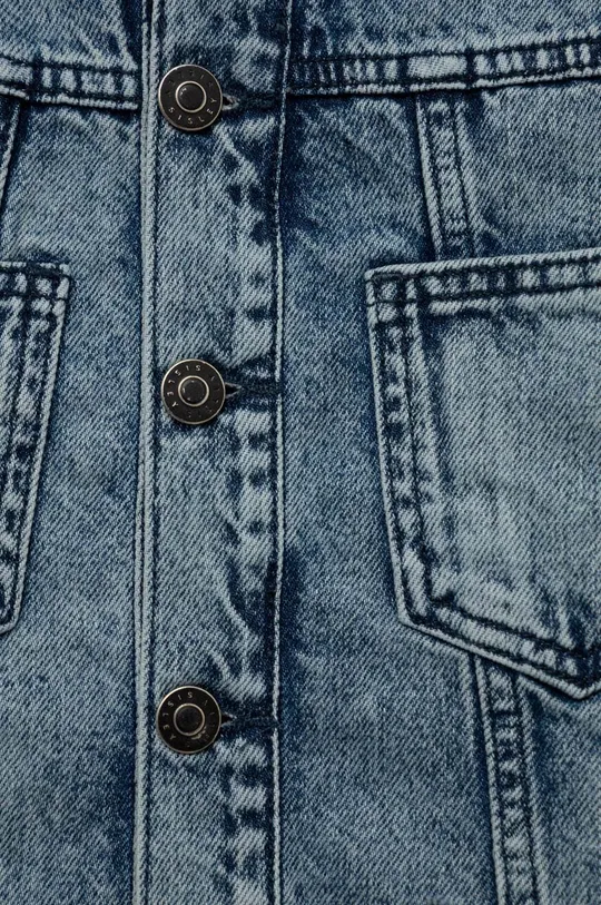 Sisley kurtka jeansowa dziecięca 100 % Bawełna