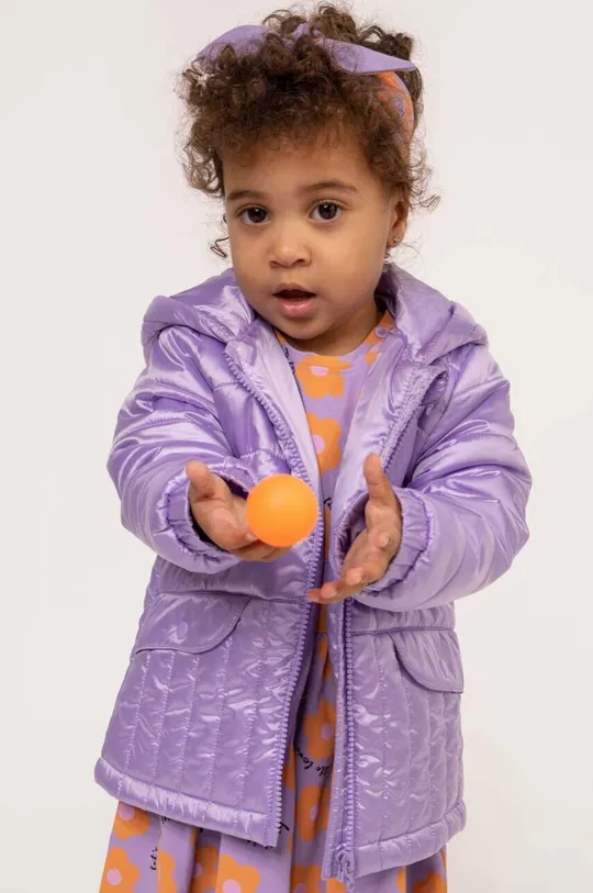 фиолетовой Куртка для младенцев Coccodrillo