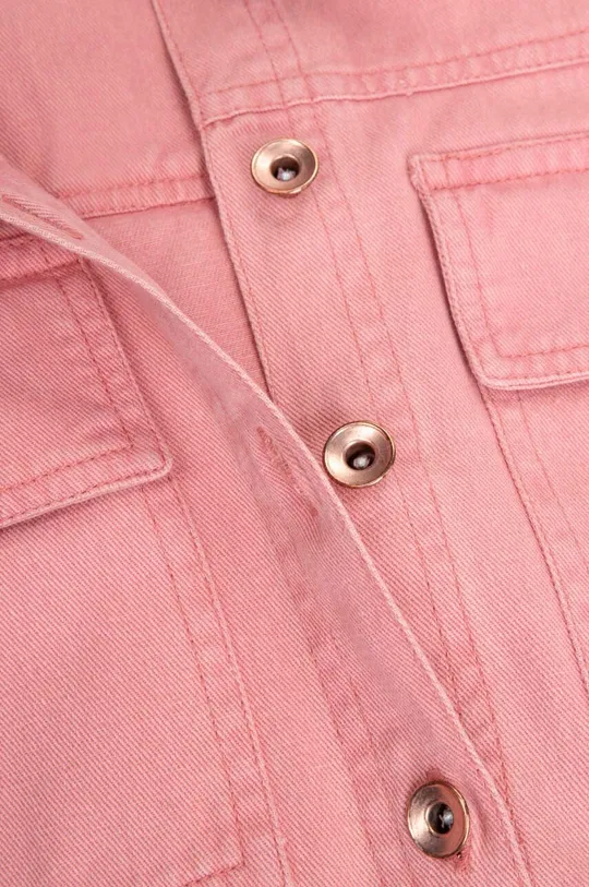 розовый Детская джинсовая куртка Coccodrillo