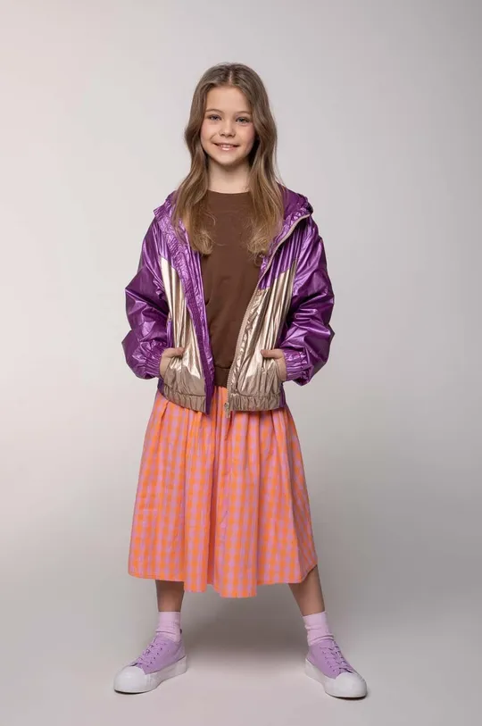 šarena Dječja jakna Coccodrillo Za djevojčice
