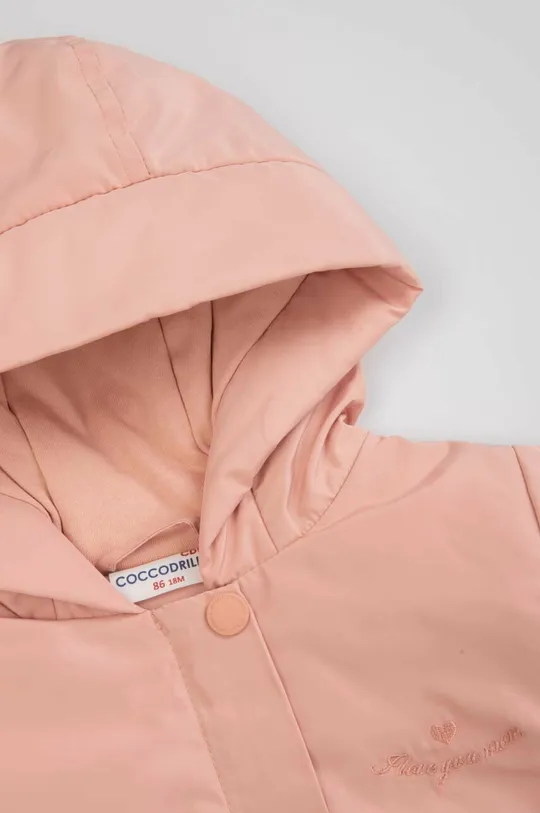rózsaszín Coccodrillo csecsemő kabát