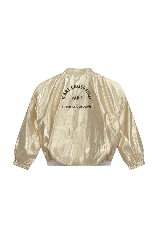 Дитяча куртка-бомбер Karl Lagerfeld  Основний матеріал: 54% Бавовна, 46% Металеве волокно Підкладка: 100% Віскоза