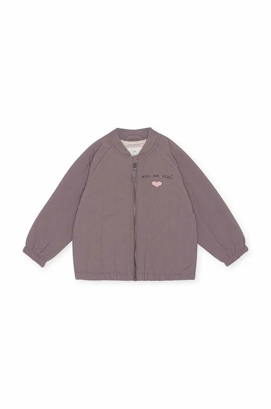 фіолетовий Дитяча куртка-бомбер Konges Sløjd Для дівчаток