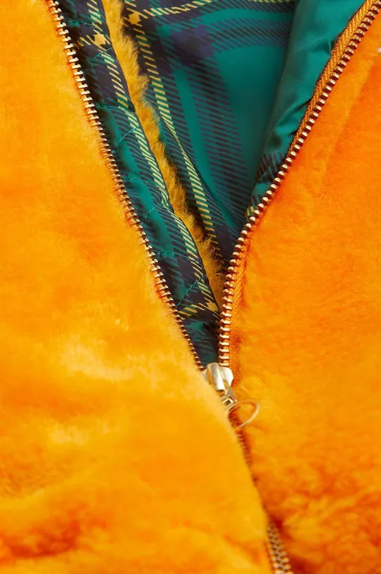 pomarańczowy Mini Rodini kurtka dziecięca