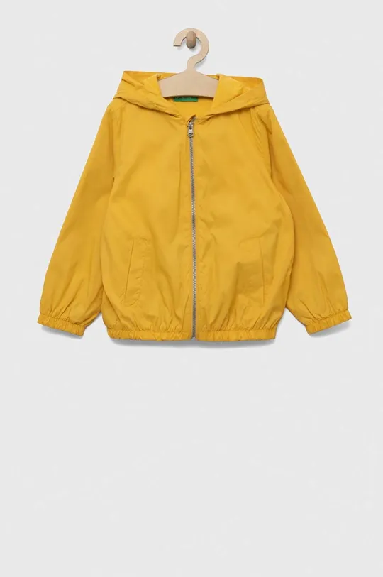 rumena Otroška jakna United Colors of Benetton Otroški