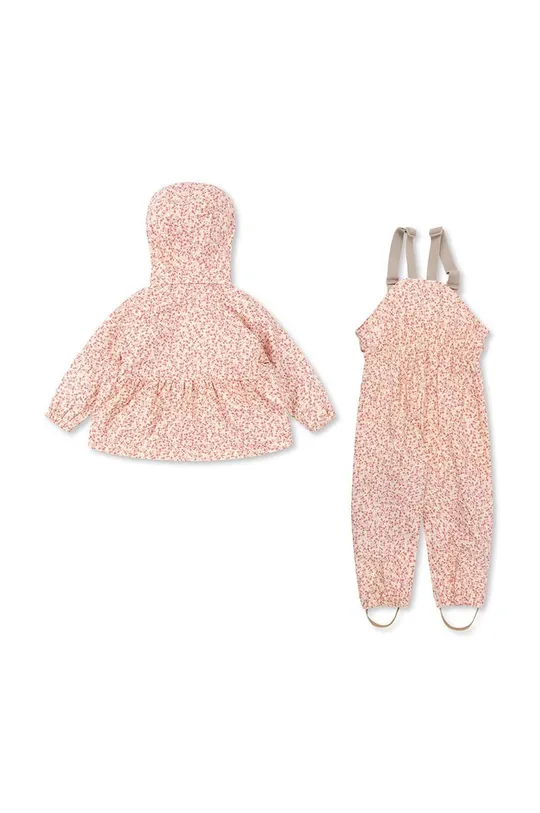 Παιδική φόρμα και μπουφάν Konges Sløjd ροζ