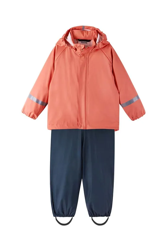 oranžna Otroški suknjič in hlače Reima Otroški
