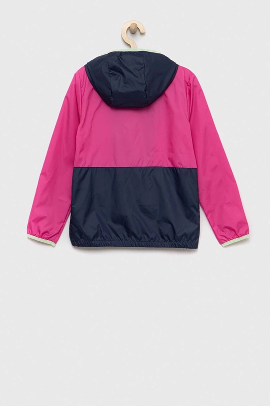 Dječja jakna Columbia Back Bowl Hooded Windbreaker roza