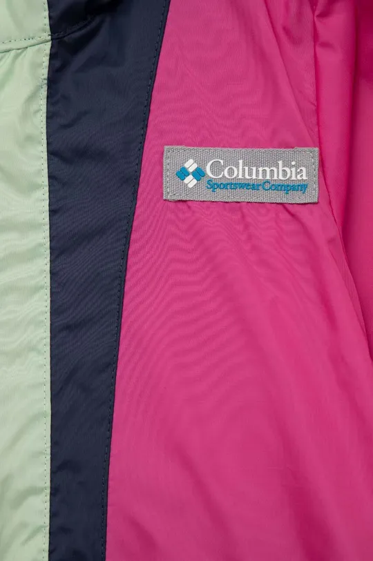 Otroška jakna Columbia Back Bowl Hooded Windbreaker  100 % Poliester