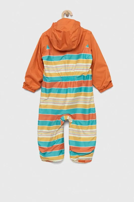Ολόσωμη φόρμα μωρού Columbia Critter Jitters II Rain Suit πορτοκαλί