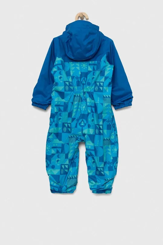 Kombinezon za dojenčka Columbia Critter Jitters II Rain Suit modra